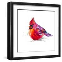 Christmas Cardinal I-Patricia Pinto-Framed Art Print