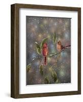 Christmas Cardinal-Sarah Davis-Framed Giclee Print