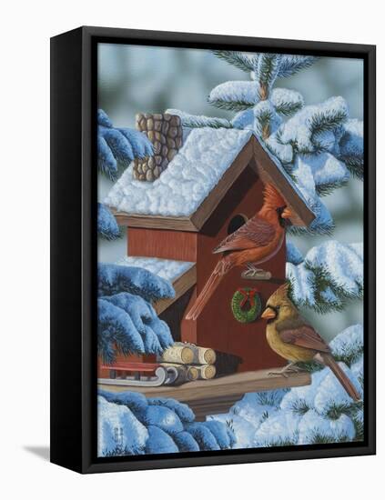 Christmas Cards-Jeffrey Hoff-Framed Stretched Canvas