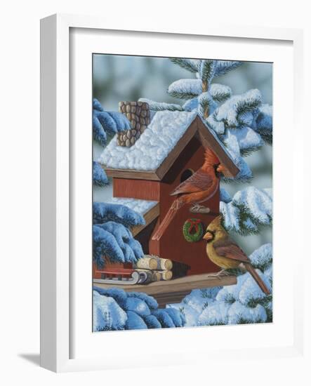 Christmas Cards-Jeffrey Hoff-Framed Giclee Print