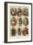 Christmas Cards-Charles Joseph Staniland-Framed Giclee Print