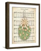 Christmas Carol Holly I-Andi Metz-Framed Art Print