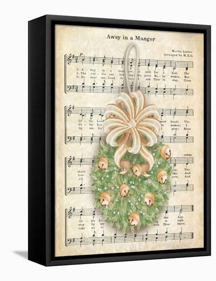 Christmas Carol Holly I-Andi Metz-Framed Stretched Canvas
