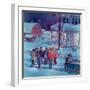 "Christmas Carollers,"December 1, 1945-Henry Soulen-Framed Giclee Print