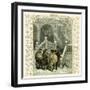 Christmas carollers - illustration by Birket Foster-Myles Birket Foster-Framed Giclee Print