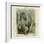 Christmas carollers - illustration by Birket Foster-Myles Birket Foster-Framed Giclee Print