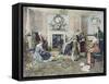 Christmas Carols-Walter Dendy Sadler-Framed Stretched Canvas