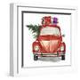 Christmas Cars I-null-Framed Art Print