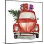 Christmas Cars I-null-Mounted Art Print