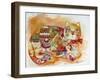 Christmas Cat-Oxana Zaika-Framed Giclee Print