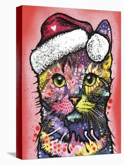 Christmas Cat-Dean Russo-Stretched Canvas