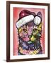 Christmas Cat-Dean Russo-Framed Giclee Print