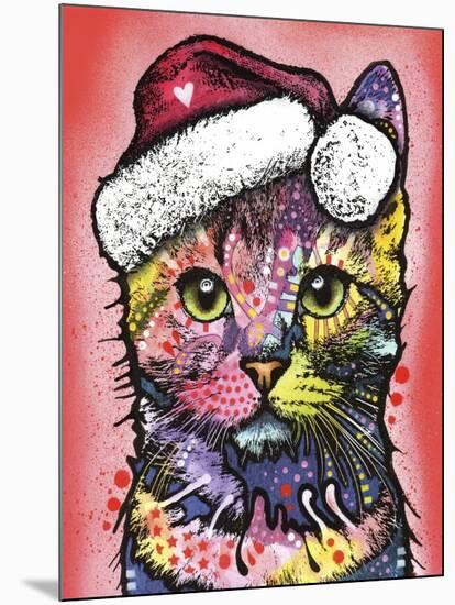 Christmas Cat-Dean Russo-Mounted Giclee Print