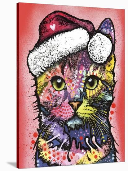 Christmas Cat-Dean Russo-Stretched Canvas