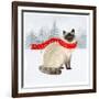 Christmas Cats & Dogs III-Victoria Borges-Framed Art Print