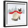 Christmas Cats & Dogs III-Victoria Borges-Framed Art Print