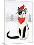 Christmas Cats & Dogs VI-Victoria Borges-Mounted Art Print