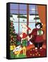 Christmas Cats Theme Christmas Decorations V2-Cindy Wider-Framed Stretched Canvas