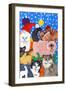 Christmas Cats-Tony Todd-Framed Giclee Print