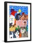 Christmas Cats-Tony Todd-Framed Giclee Print