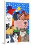 Christmas Cats-Tony Todd-Framed Giclee Print