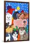 Christmas Cats-Tony Todd-Framed Giclee Print