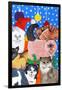 Christmas Cats-Tony Todd-Framed Giclee Print