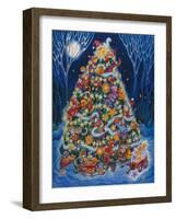 Christmas Cats-Bill Bell-Framed Giclee Print