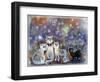 Christmas Cats-RUNA-Framed Giclee Print