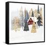 Christmas Chalet I-Victoria Borges-Framed Stretched Canvas