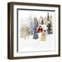 Christmas Chalet I-Victoria Borges-Framed Art Print