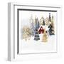 Christmas Chalet I-Victoria Borges-Framed Art Print