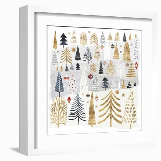 Christmas Chalet III-Victoria Borges-Framed Art Print