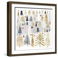 Christmas Chalet III-Victoria Borges-Framed Art Print