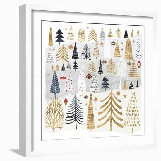 Christmas Chalet III-Victoria Borges-Framed Art Print