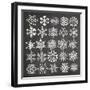 Christmas Chalk 2-Erin Clark-Framed Giclee Print