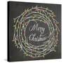 Christmas Chalk 3-Erin Clark-Stretched Canvas