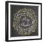 Christmas Chalk 3-Erin Clark-Framed Giclee Print