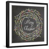 Christmas Chalk 3-Erin Clark-Framed Giclee Print