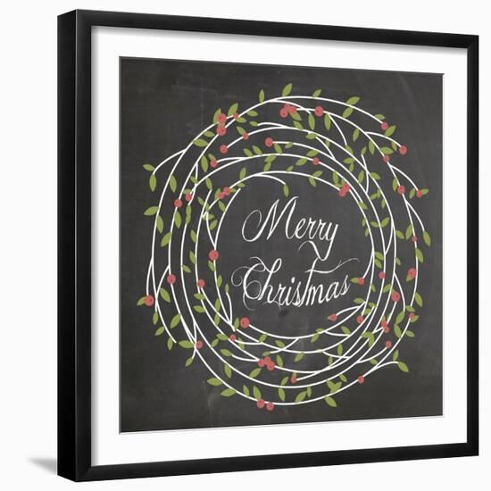 Christmas Chalk 3-Erin Clark-Framed Giclee Print