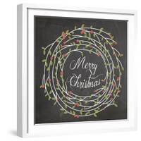 Christmas Chalk 3-Erin Clark-Framed Giclee Print