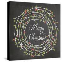 Christmas Chalk 3-Erin Clark-Stretched Canvas