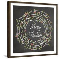 Christmas Chalk 3-Erin Clark-Framed Giclee Print