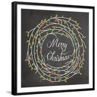 Christmas Chalk 3-Erin Clark-Framed Giclee Print