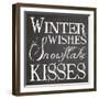 Christmas Chalk 5-Erin Clark-Framed Giclee Print