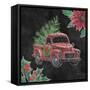 Christmas Chalk Truck IV-Mary Urban-Framed Stretched Canvas