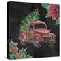Christmas Chalk Truck IV-Mary Urban-Stretched Canvas