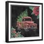 Christmas Chalk Truck IV-Mary Urban-Framed Art Print