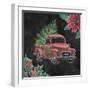 Christmas Chalk Truck IV-Mary Urban-Framed Art Print