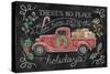 Christmas Chalk VI-Mary Urban-Stretched Canvas